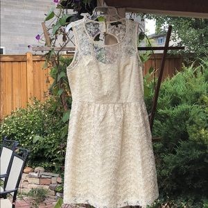 Max and Riley Sleeveless Lace Dress